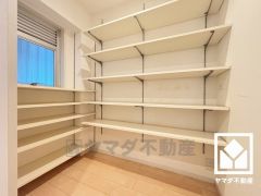 玄関にはたっぷりの収納スペースを完備。靴やベビーカー、アウトドア用品まですっきり収まり、いつでも整った空間に。