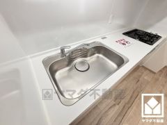 清潔感あふれるシンクで、毎日を気持ちよくスタート。