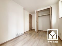 全居室に収納がございますので、お部屋の広さを最大限に活用できます。