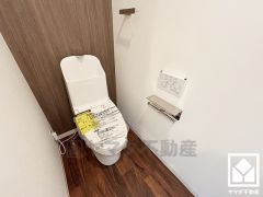 トイレが1階と2階にあるので、朝の忙しい時間にも混雑せず快適です。