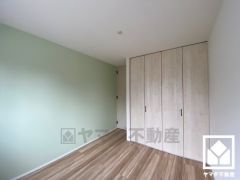 全居室にクローゼットがございますので、お部屋の広さを最大限に活用できます。