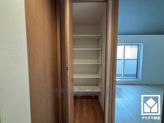 穏やかな暮らしを支える、豊かな収納。