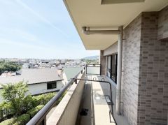 広々としているため、お洗濯物をたっぷりと干す事ができます。