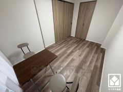 全居室フローリングでお掃除ラクラク。全居室収納もございますので、お部屋の広さを最大限に活用できます。