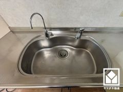 清潔感あふれるシンクで、毎日を気持ちよくスタート