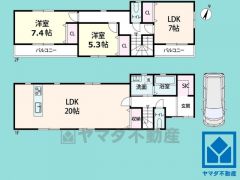 3LDK、土地面積95.07平米、建物面積100.03平米、木造2階建。2025年3月完成済み。