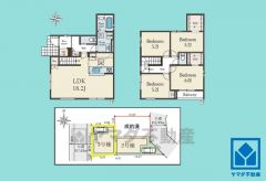 4LDK、土地面積90.01平米、建物面積98.95平米、木造2階建。2026年4月下旬完成予定。