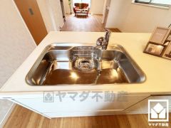 清潔感あふれるシンクで、毎日を気持ちよくスタート。