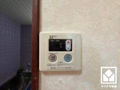 使いやすい給湯リモコンです。設定湯量になるとブザーでお知らせしてくれる、湯量お知らせ機能付き。