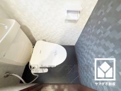 トイレが1階と2階にあるので、朝の忙しい時間にも混雑せず快適です。