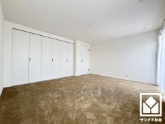 全居室6帖以上のゆとりある居住空間?で、広々お使いいただけます。