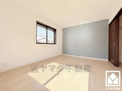 全居室2面採光。明るい陽光がたっぷり差し込む心地よい生活空間です。