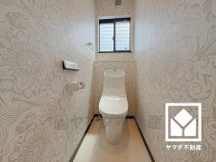 トイレが1階と2階にあるので、朝の忙しい時間にも混雑せず快適です。