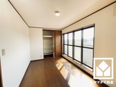 全居室収納付き。お部屋の広さを最大限に活用できます。