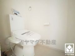 トイレが1階と2階にあるので、朝の忙しい時間にも混雑せず快適です。