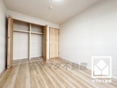 全居室にクローゼットがございますので、お部屋の広さを最大限に活用できます。