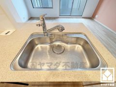 清潔感あふれるシンクで、毎日を気持ちよくスタート。