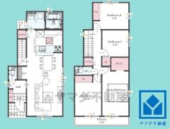 4LDK、土地面積161.75平米、建物面積101.84平米、木造2階建。2025年11月中旬完成済み。火を使わないため安心・安全。家族と環境に優しいオール電化住宅。