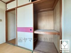 収納スペース豊富。お部屋の広さを最大限に活用できます。