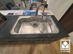 清潔感あふれるシンクで、毎日を気持ちよくスタート。