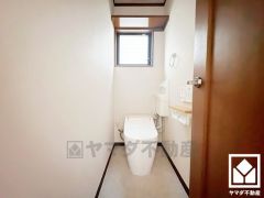 トイレが1階と2階にあるので、朝の忙しい時間にも混雑せず快適です。