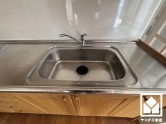 清潔感あふれるシンクで、毎日を気持ちよくスタート。