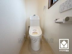 トイレが1階と3階にあるので、朝の忙しい時間にも混雑せず快適です。