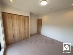 全居室にクローゼットがございますので、お部屋の広さを最大限に活用できます。