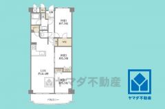 3LDK、専有面積81.5平米、バルコニー面積9.45平米、7階建て5階部分。2025年6月フルリフォーム済の大変綺麗なお部屋で、即ご入居いただけます。お問合せお待ちしております。