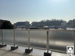 南西側に広々としたルーフバルコニーがあり、陽射しを感じながら贅沢な時間を過ごすことができます。南東側にはスロップシンク付きの専用庭もございます。