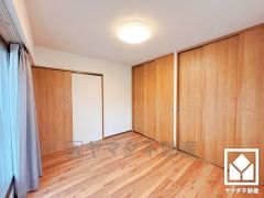 全居室に収納がございますので、お部屋の広さを最大限に活用できます。