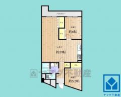 2LDK、専有面積71平米、バルコニー面積9.99平米、6階建て4階部分。