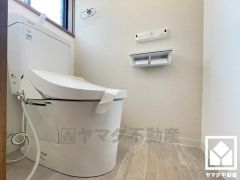 トイレが1階と2階にあるので、朝の忙しい時間にも混雑せず快適です。