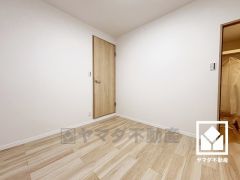 全居室にクローゼットがございますので、お部屋の広さを最大限に活用できます。