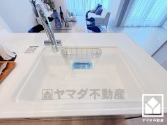 清潔感あふれるシンクで、毎日を気持ちよくスタート