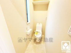 トイレが1階と3階にあるので、朝の忙しい時間にも混雑せず快適です。