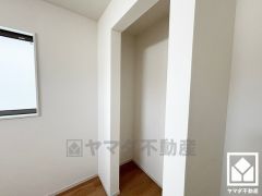 穏やかな暮らしを支える、豊かな収納。