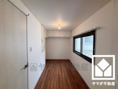 全居室に収納がございますので、お部屋の広さを最大限に活用できます。