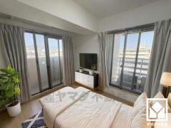 実写真と間取り図からCG再現した「空室リフォームイメージ」に家具などをCG合成しており、実際と異なります。