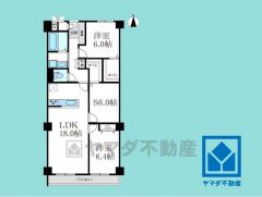 2SLDK、専有面積81.25平米、バルコニー面積7.80平米、5階建て4階部分。