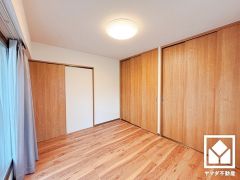 全居室に収納がございますので、お部屋の広さを最大限に活用できます。