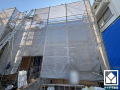 フラットタイプのカウンターキッチンなので配膳や片付けがしやすく、お料理中でもお子様の様子が分かって安心です。