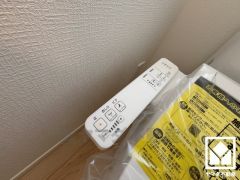 温水洗浄便座付きで、季節を問わずいつでも温かい便座をお使いいただけます。