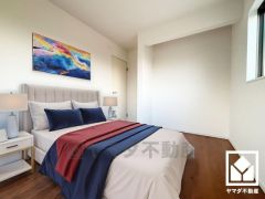 実写真と間取り図からCG再現した「空室リフォームイメージ」に家具などをCG合成しており、実際と異なります。