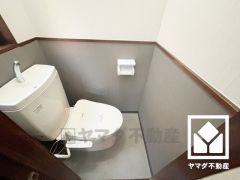 トイレが1階と2階にあるので、朝の忙しい時間にも混雑せず快適です。