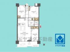 3LDK、専有面積74.11平米、バルコニー面積11.06平米、12階建て最上階。耐震性・耐火性に優れたSRC造です。2026年2月中旬リフォーム済の大変綺麗なお部屋で、即ご入居いただけます。