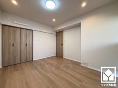 お子様のお部屋などにも丁度良い広さです。全居室にクローゼットがございますので、お部屋の広さを最大限に活用できます。