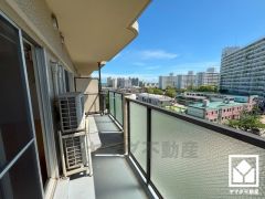 南西バルコニーで陽当たり、風通し良好