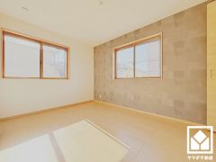 全居室2面採光。明るい陽光がたっぷり差し込む心地よい生活空間です。