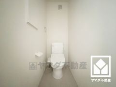 トイレが1階と2階にあるので、朝の忙しい時間にも混雑せず快適です。